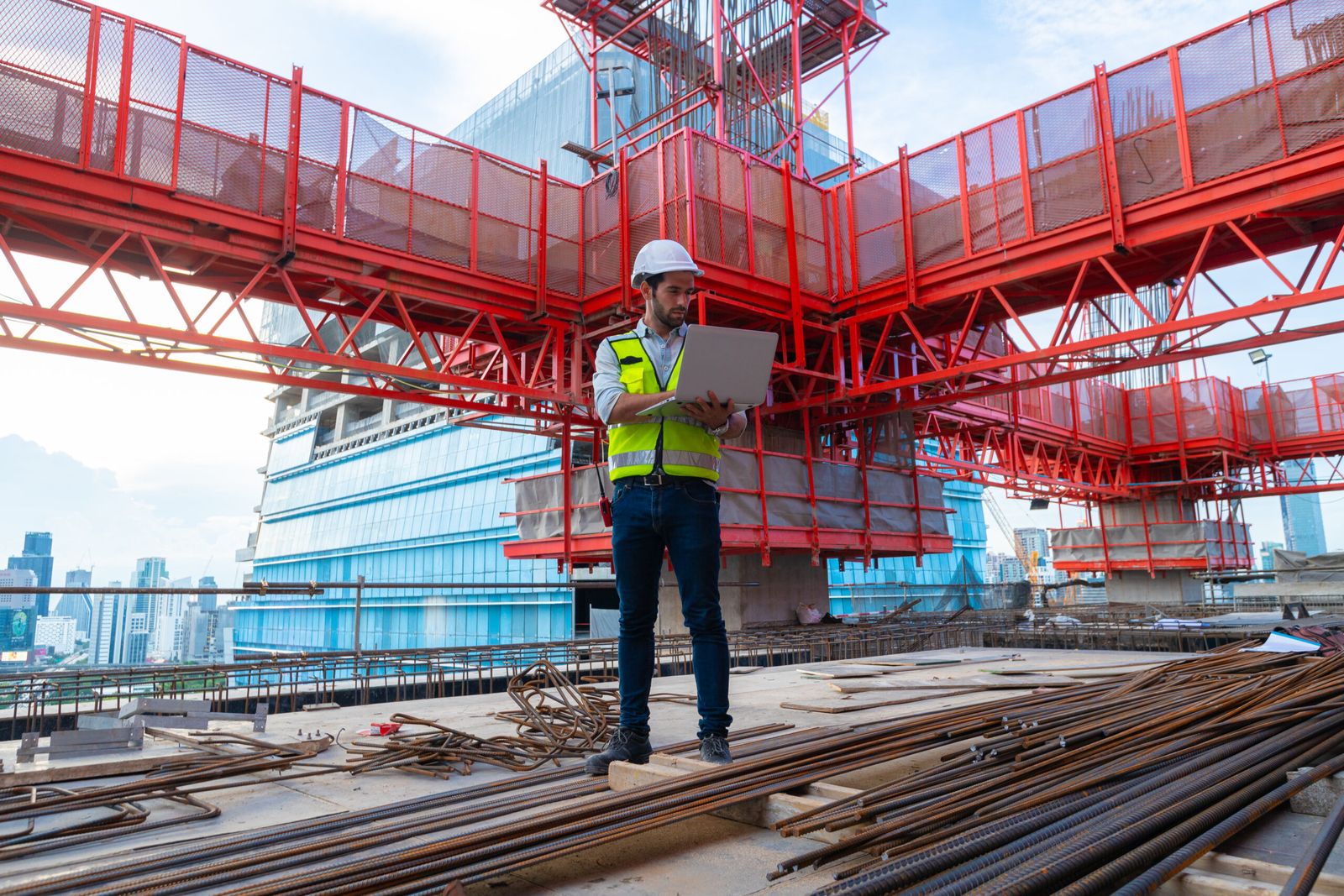 structural steel erection process